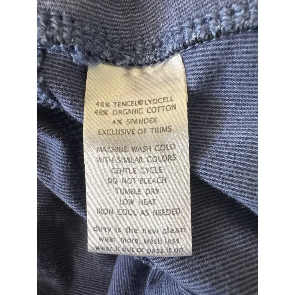 TOAD & CO ChaChaCha Pull On A Line Mini Skirt Blue Size XL